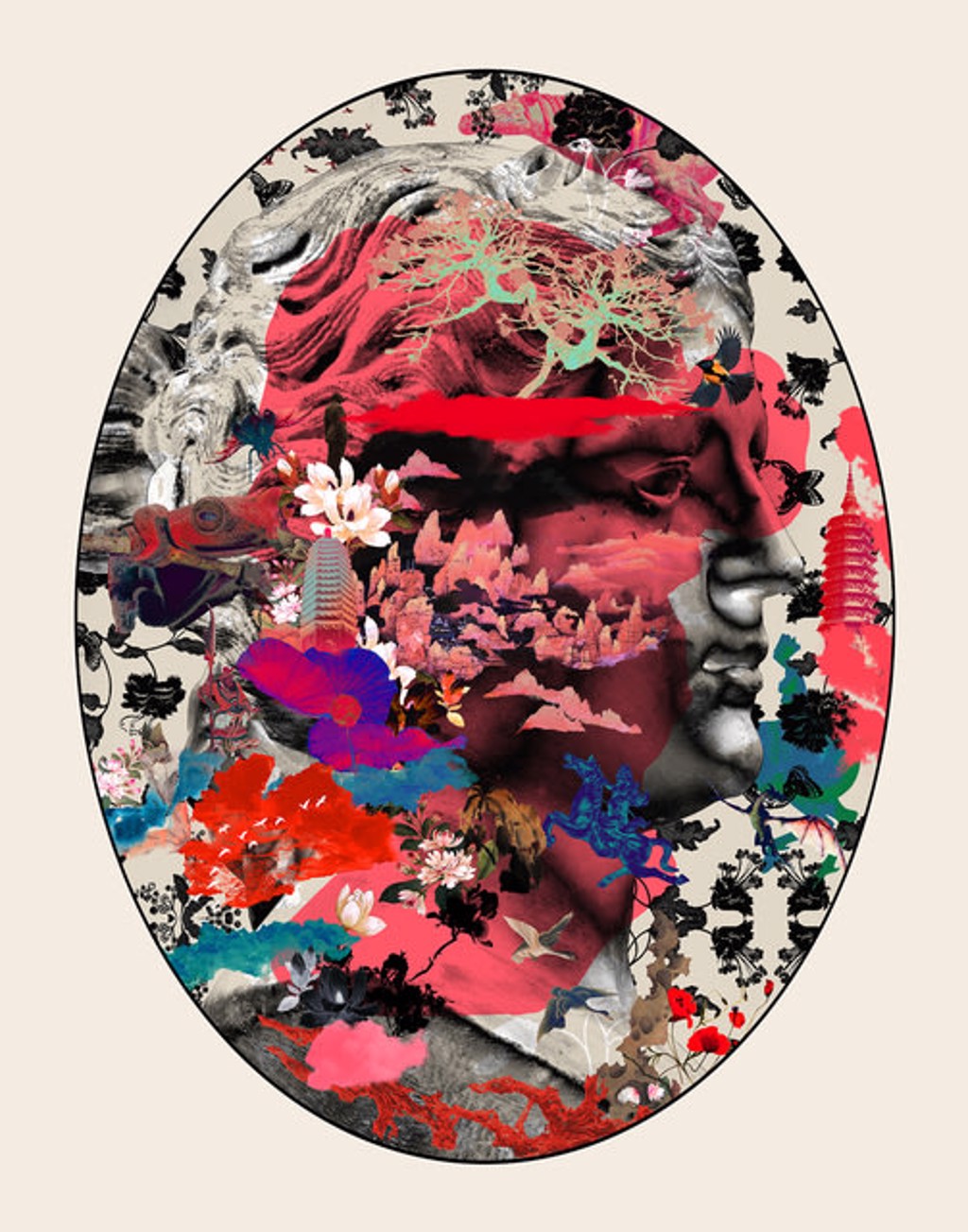 Dreamy Figure B by Guang-Yu Zhang