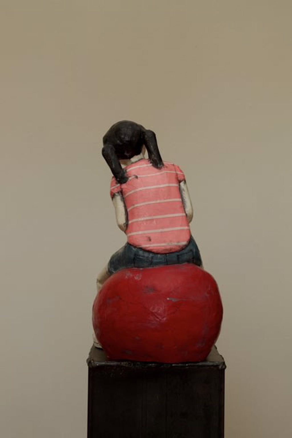 On A Red Ball V by Silvia Trappa