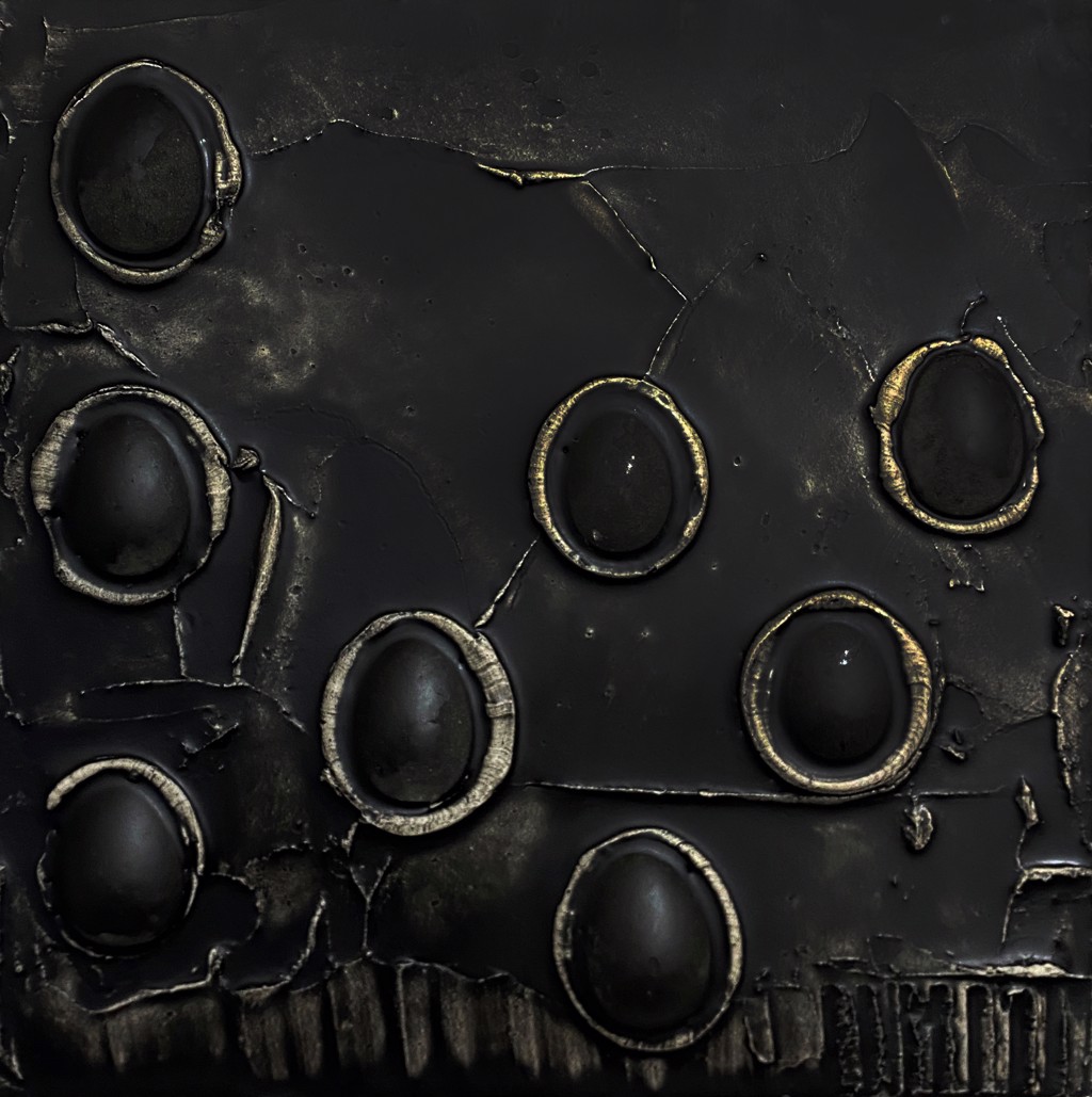Smoldering Eggs On Charred Toast by Scott Connelly