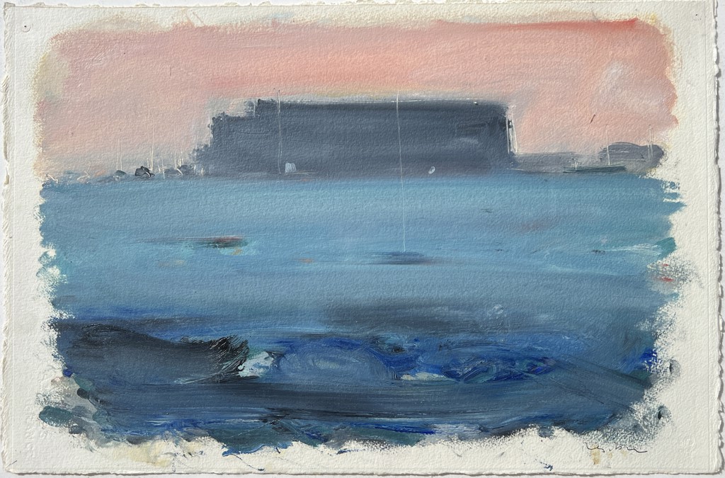 Provincetown Pier, Calm Water by Paul Resika