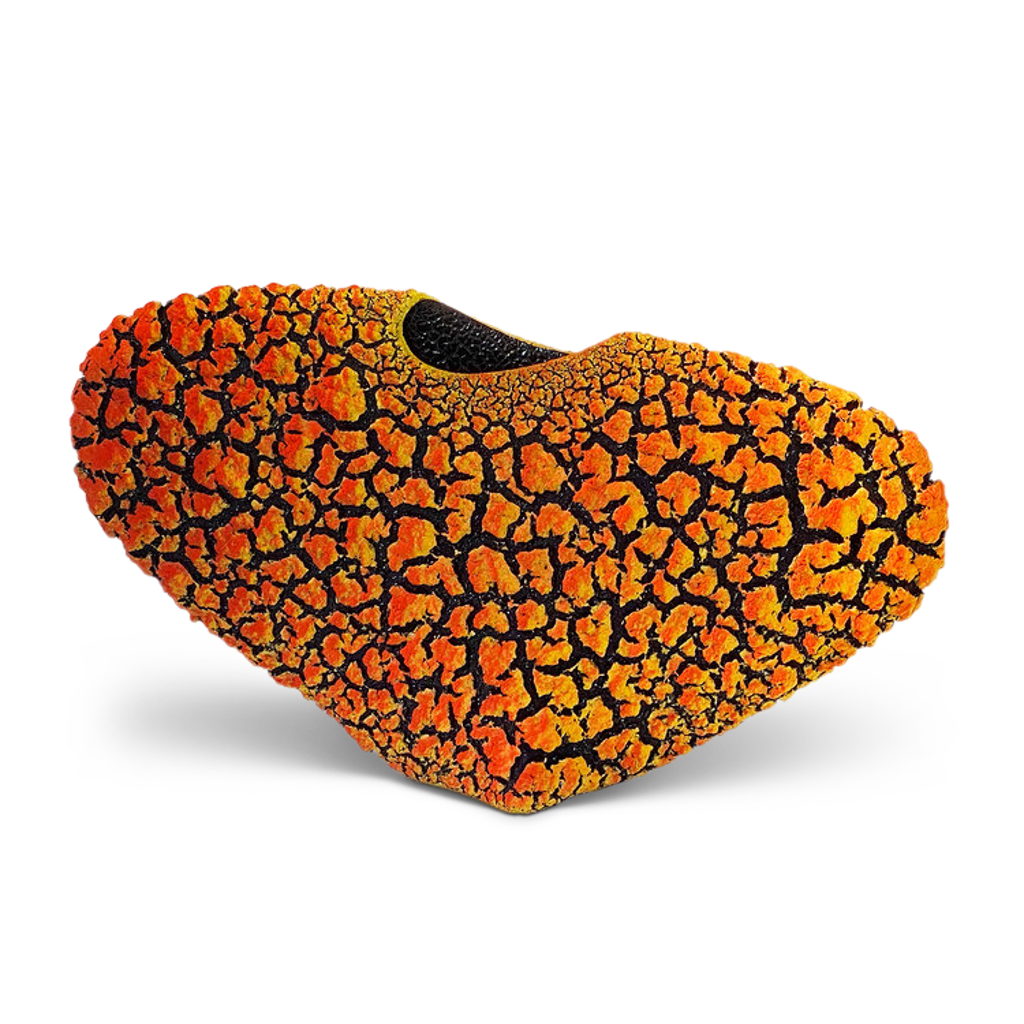 Patagonia Envelope Vase ~ Yellow/Orange by Randy O'Brien