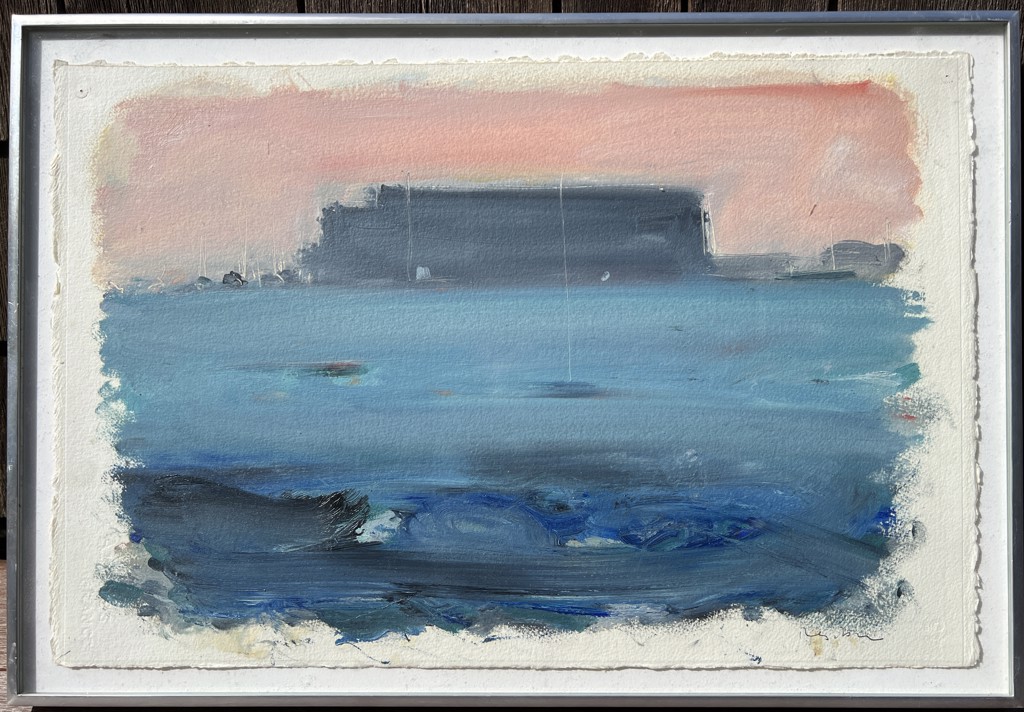 Provincetown Pier, Calm Water by Paul Resika