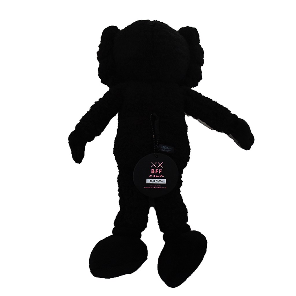 BFF Companion Plush (Black) by KAWS | West Chelsea Contemporary