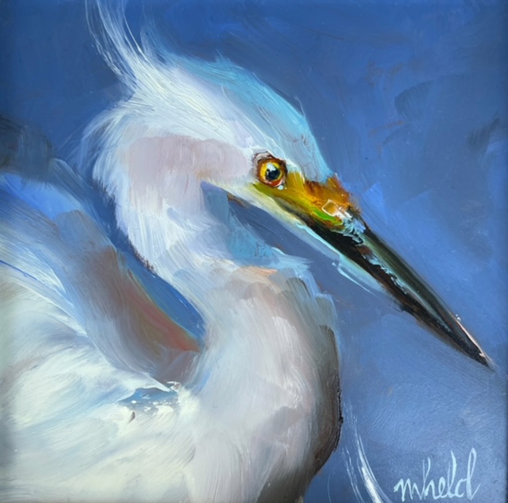 Egreta - SOLD by Michelle Held