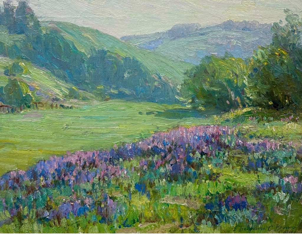 Wild Lupine by Benjamin Chambers Brown
