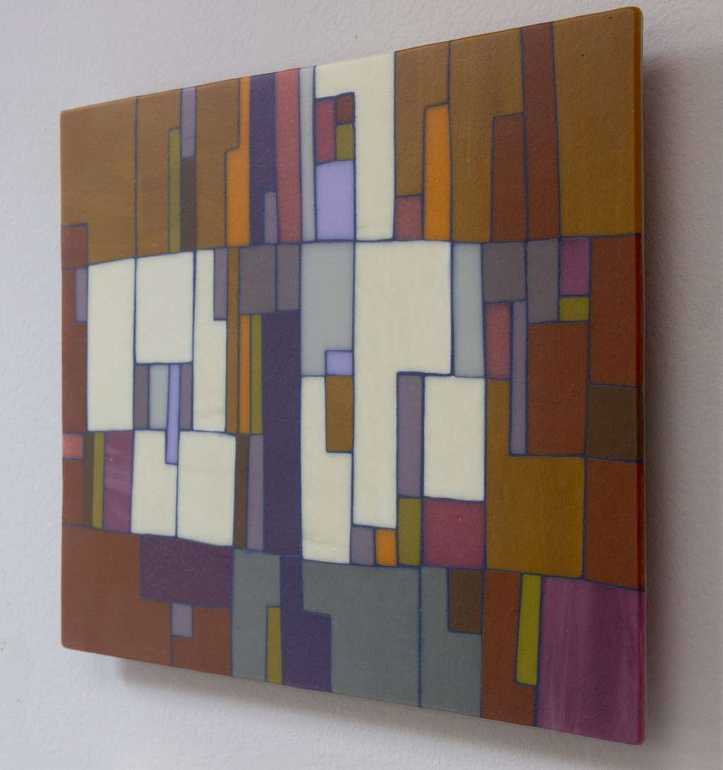 Time Division/ Burnt Orange Blush by Laurie Frick