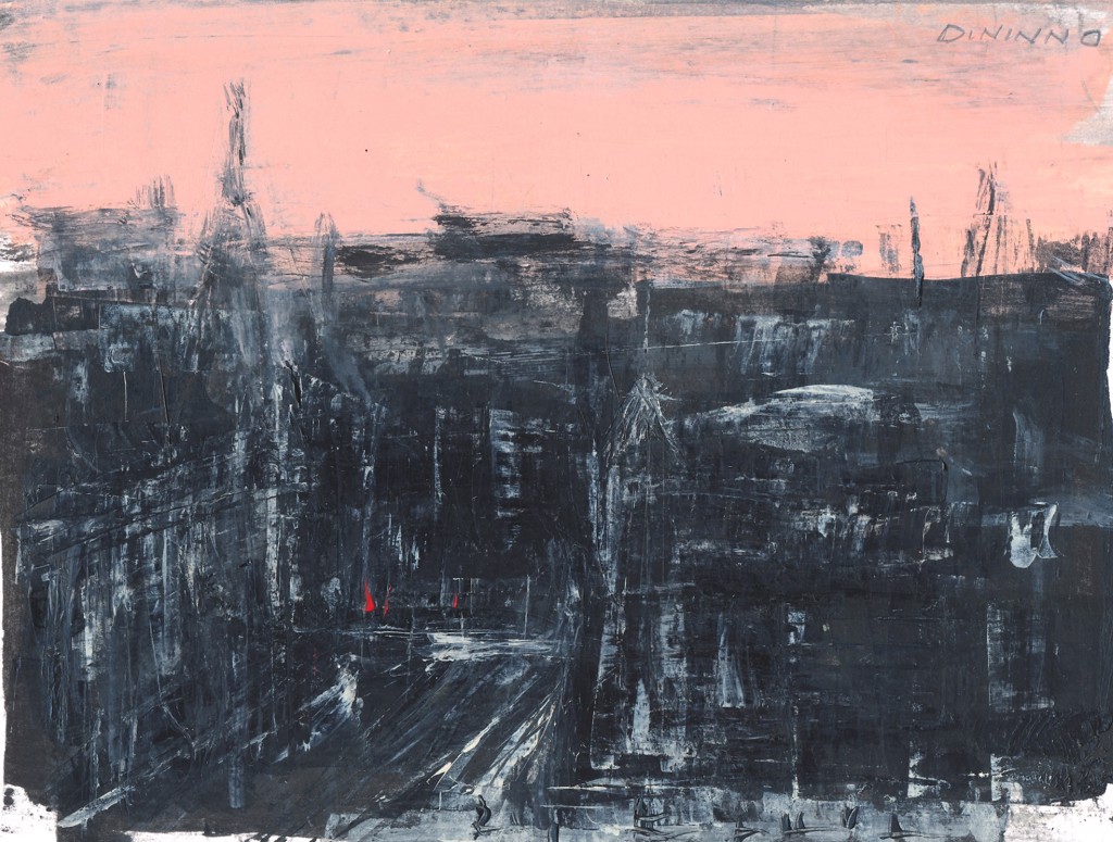 Pink Skies Over Paris (Unframed) by Steve Dininno