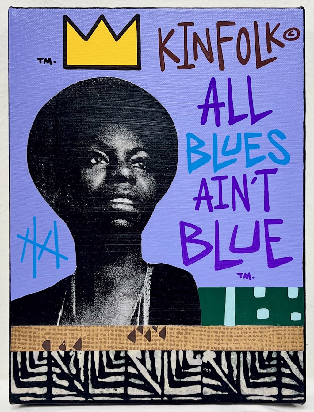 Nina "All Blues Ain't Blue" by Milton Bowens