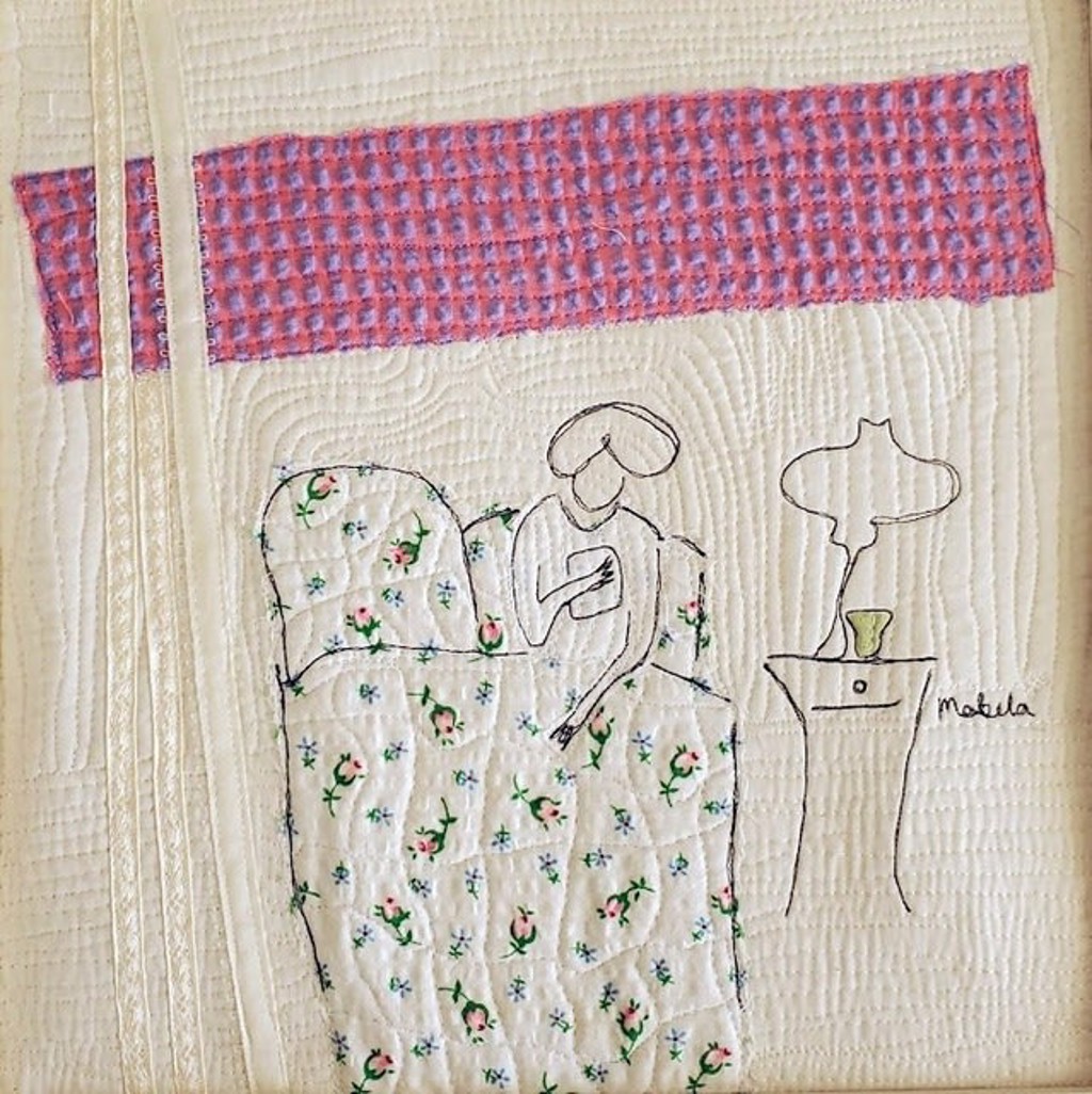 She Finished the Book by Mabelin Castellanos