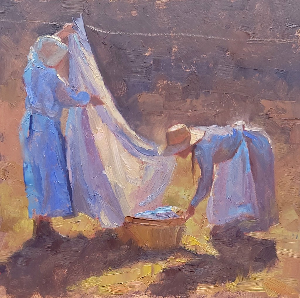 SATURDAY MORNING CHORES by Rick Kennington