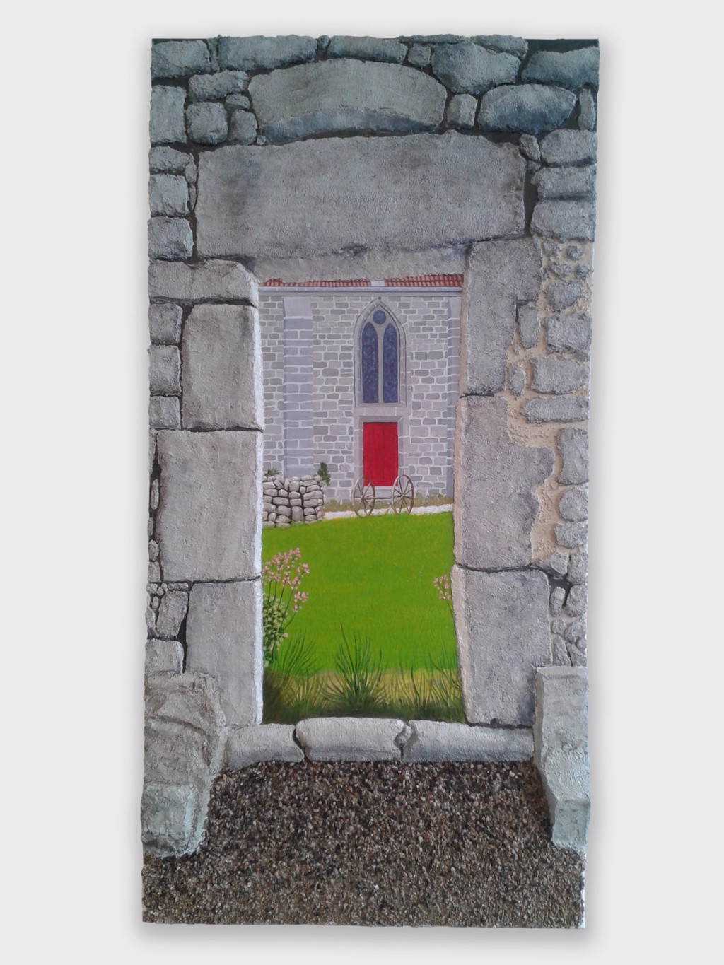 Churchyard, Châtillon-sur-Saône by Andy Feehan