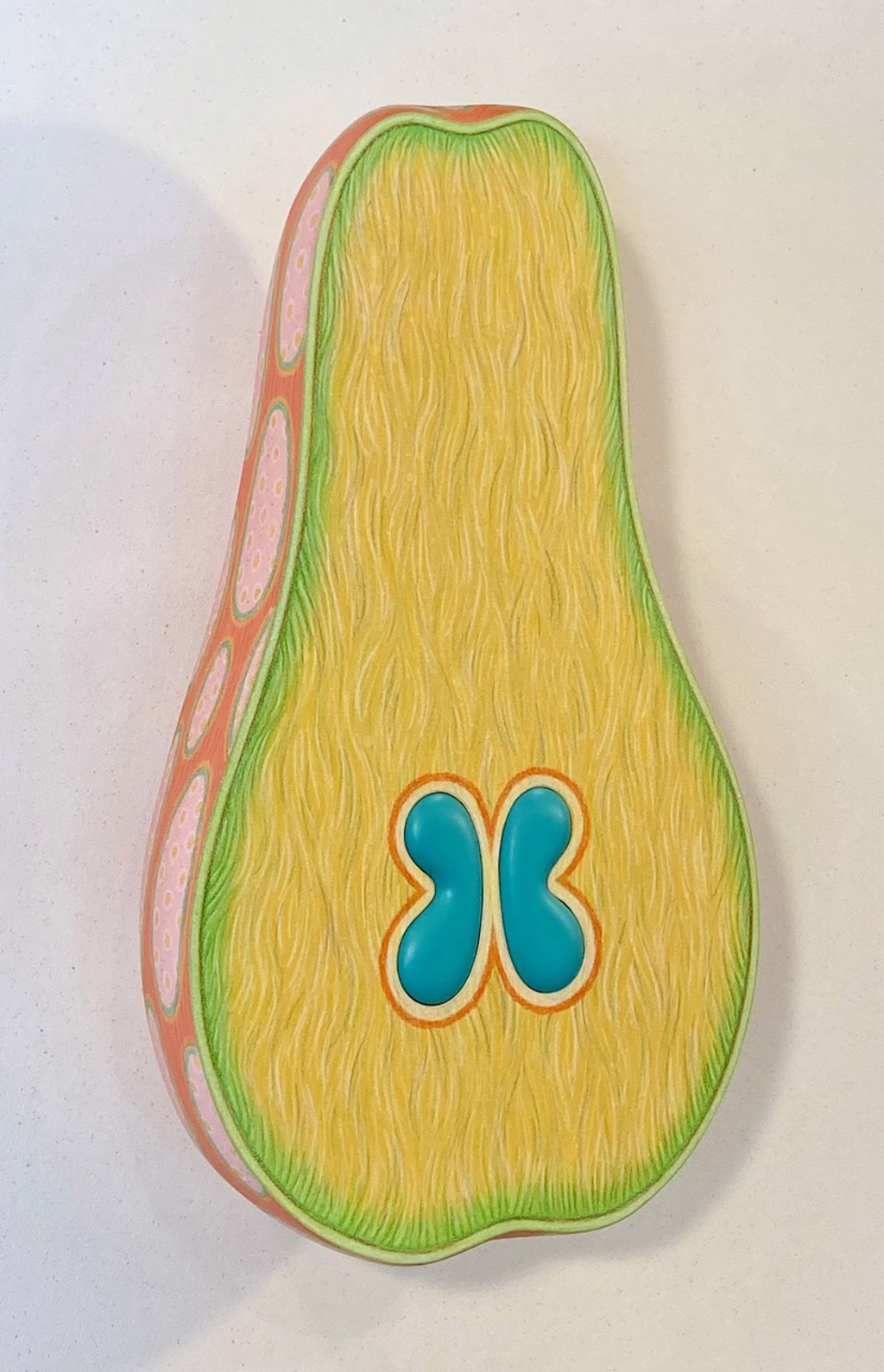 Dream Fruit of Psychedelic Produce: Pear by Sean O'Meallie