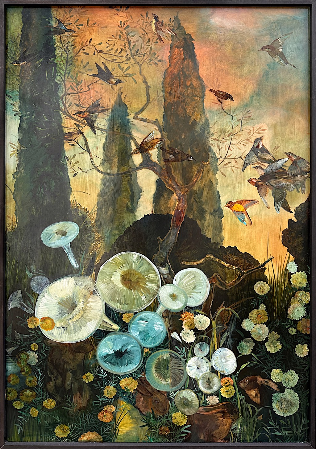 Twilight Cypress Garden by Diane Kilgore Condon | Art & Light Gallery