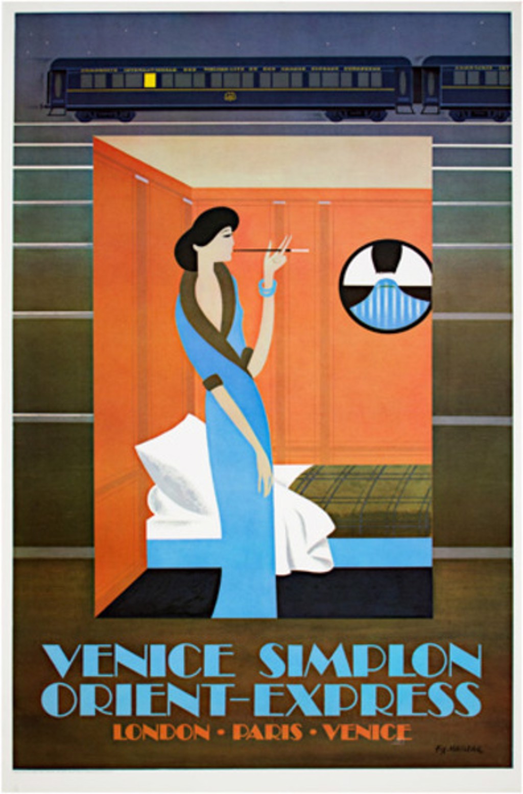 Orient Express by Pierre Fix-Masseau | David Barnett Gallery