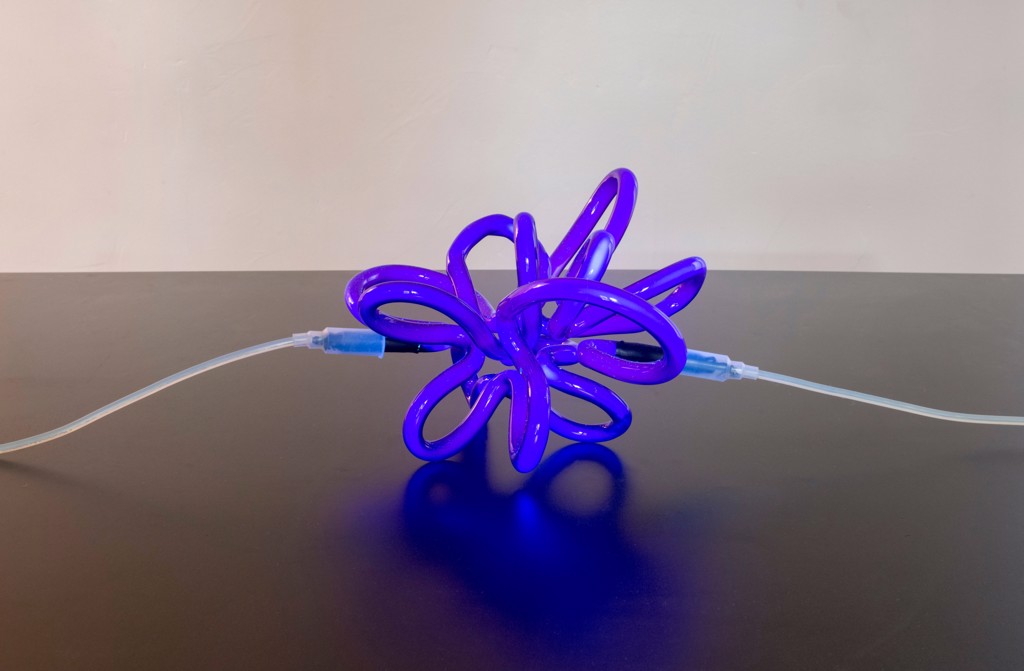 Blacklight Scribble by James Akers