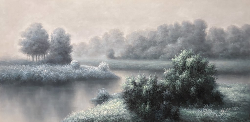 MIST ON THE WATER by JUSTIN K