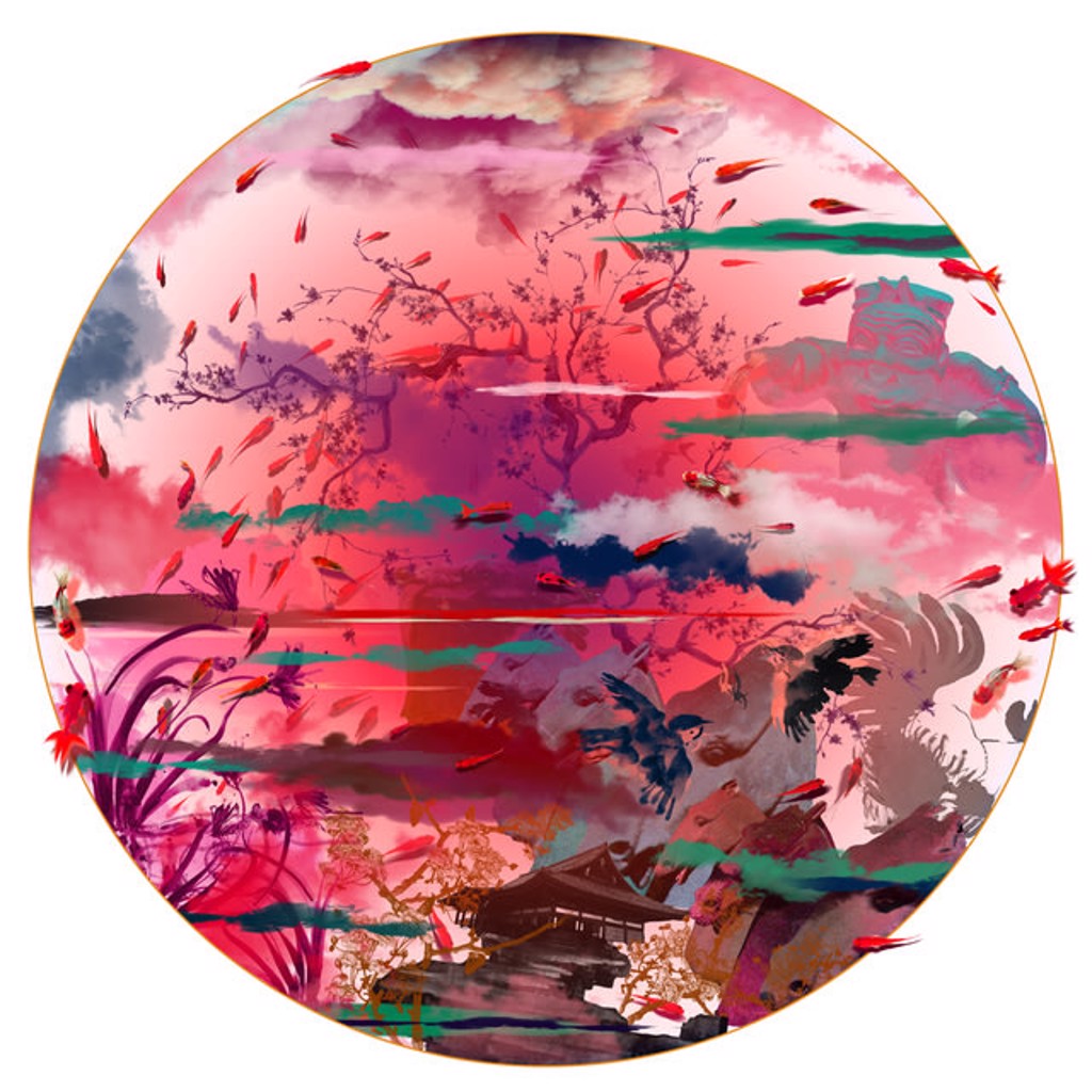 Oriental Memory XVI by Guang-Yu Zhang
