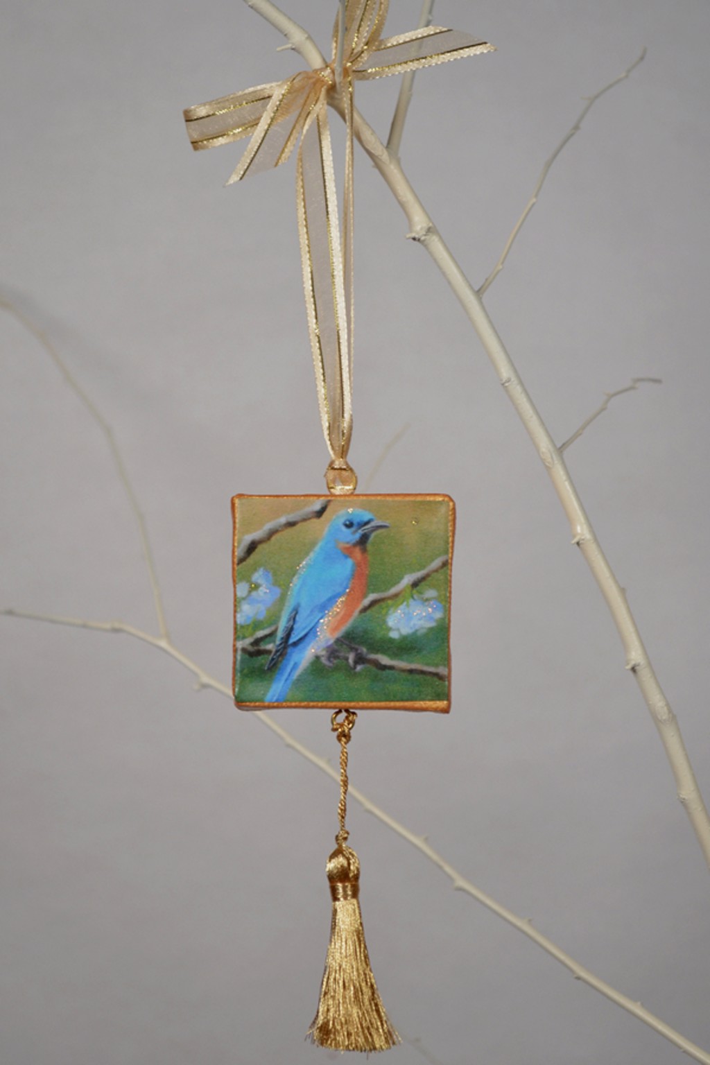 Spring Bluebird by Marie Kash Weltzheimer