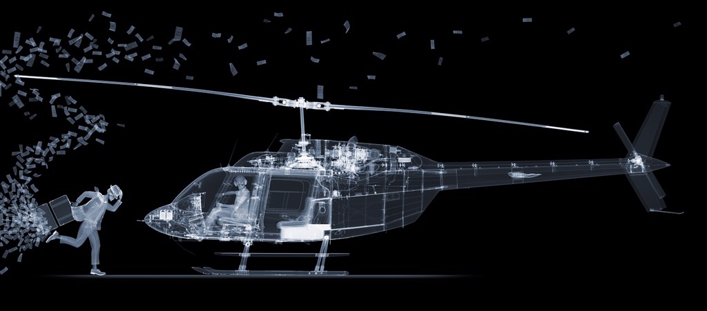 The Fly Away by Nick Veasey