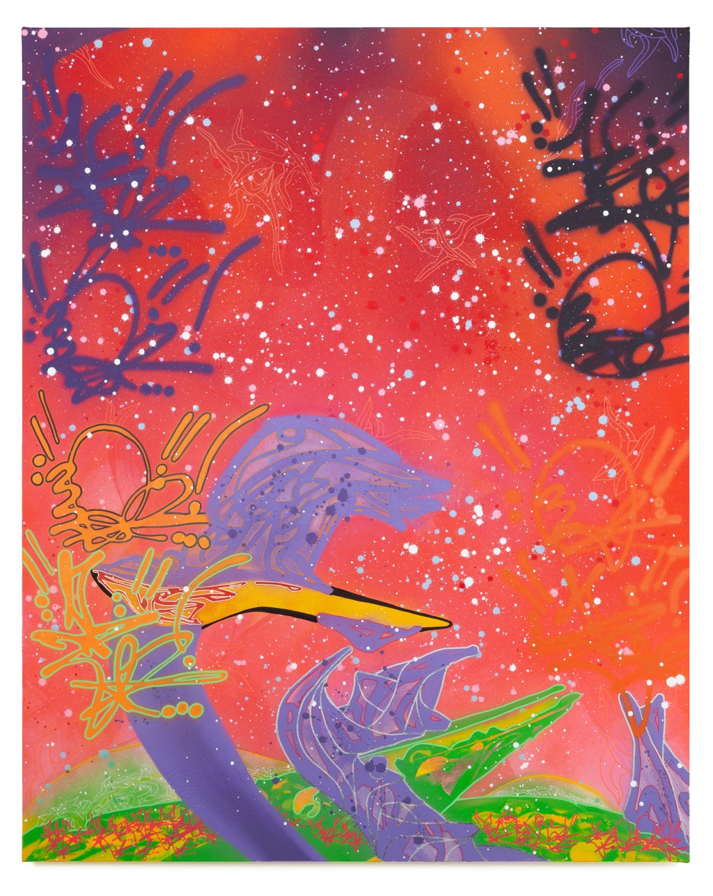アート・デザイン・音楽 Namacheko KORDYENE JOURNAL KROKUS Day of the Dead Dog Running Corgi Art Print - 