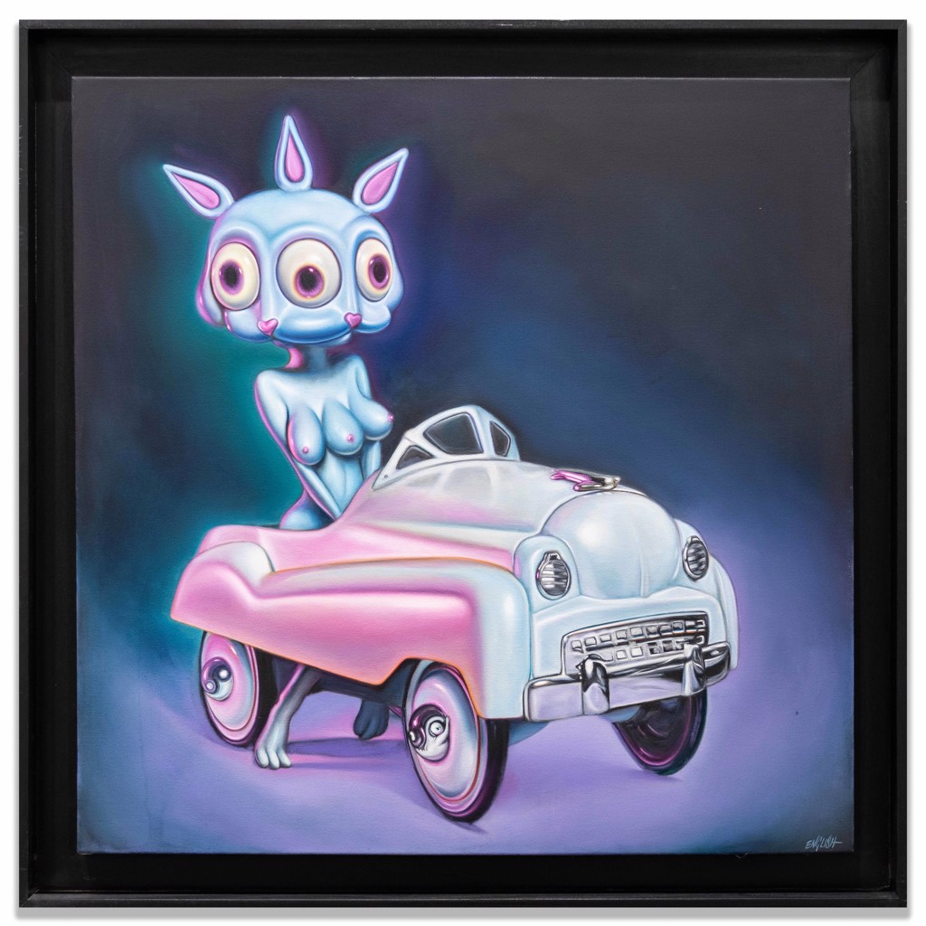 Bunnny Rabbbit Roadster by Ron English | GGA GALLERY