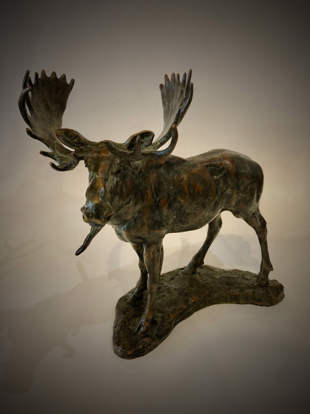 OLD MAN MOOSE by J.C. Dye | Montana Trails Gallery
