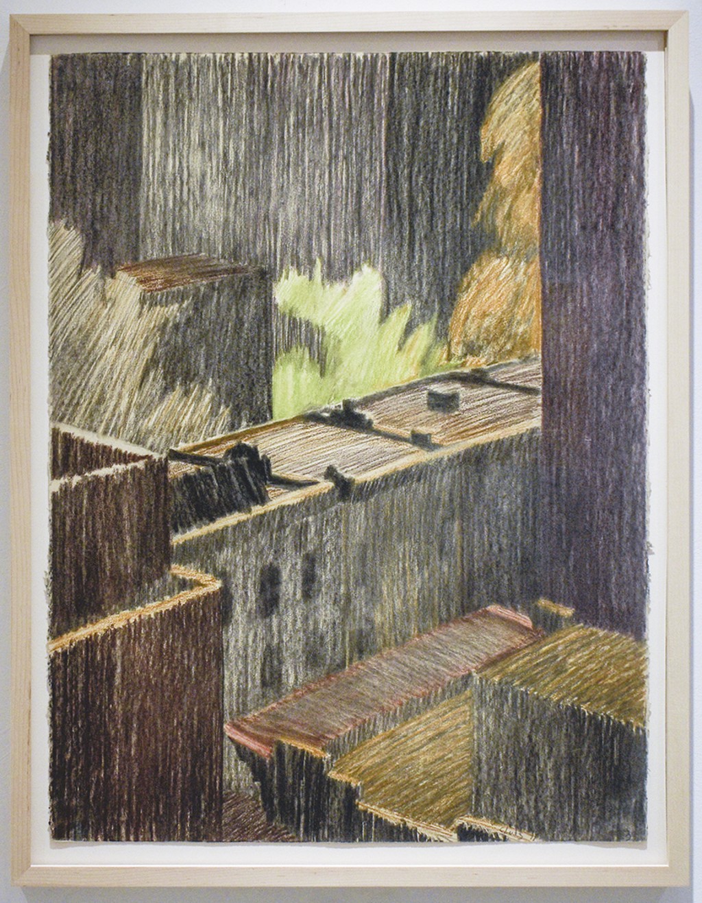 William Clutz, Rooftops, 1974