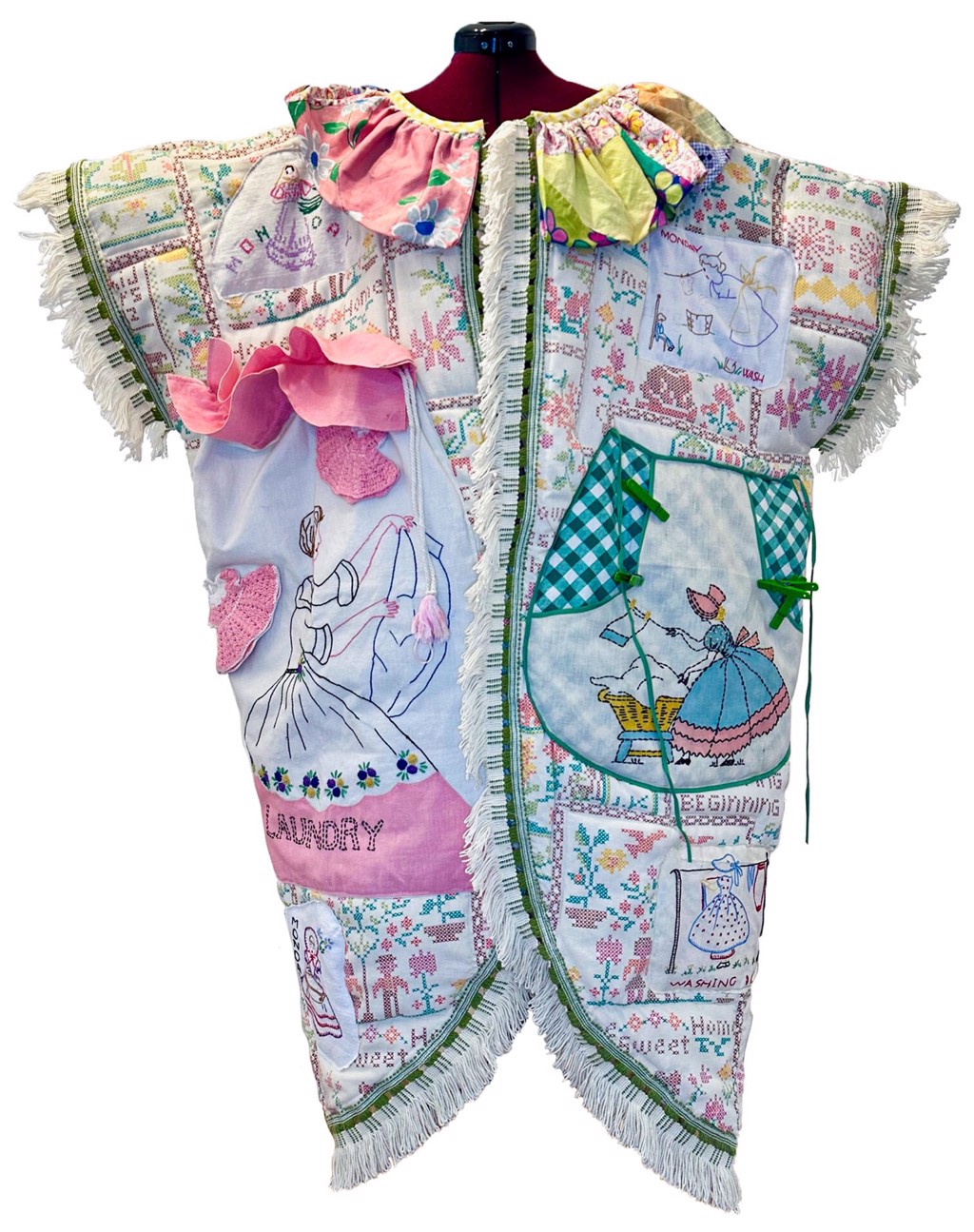 Laundry Day Chore Coat by Joan Wheeler