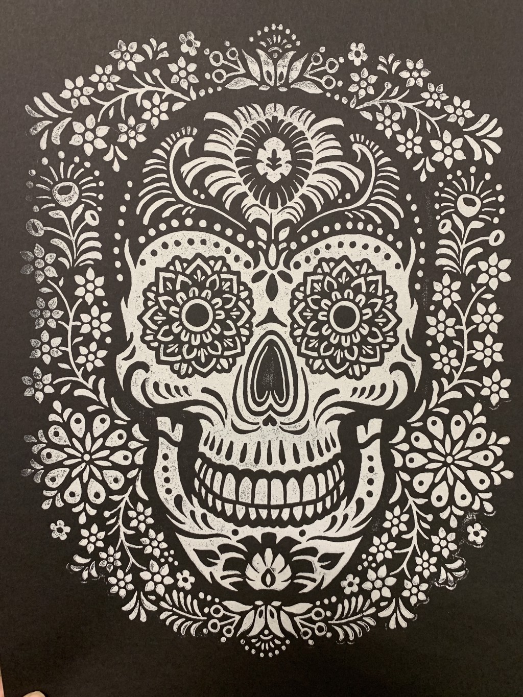 Calavera Skull by Derrick Castle | Chauvet Arts