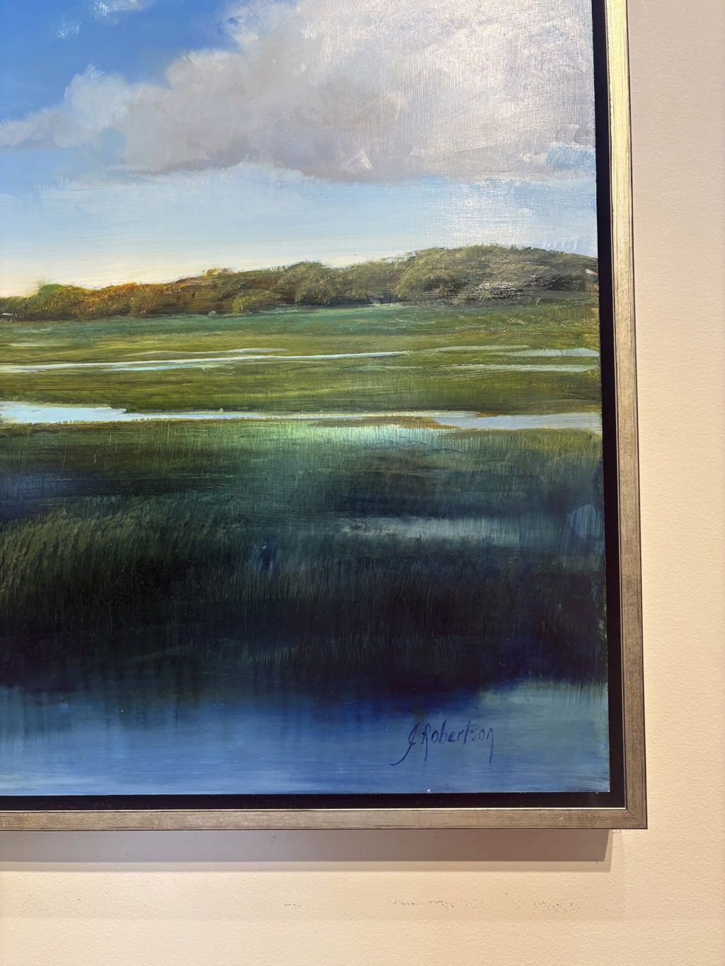 Vast and Blue by Janine Robertson | Eisenhauer Gallery