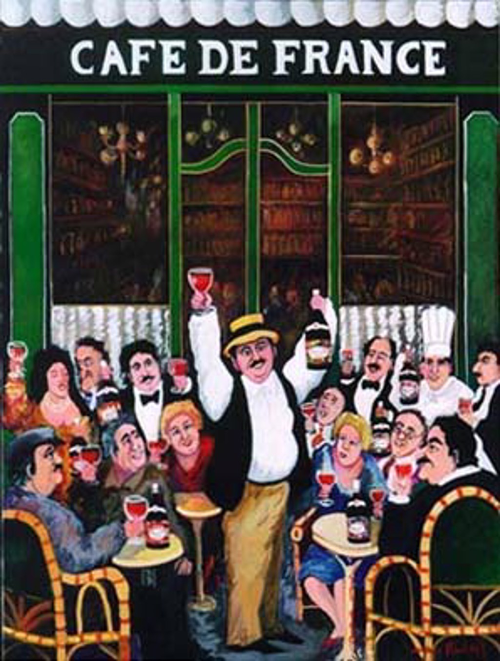 Cafe De France by Guy Buffet | Lahaina Galleries