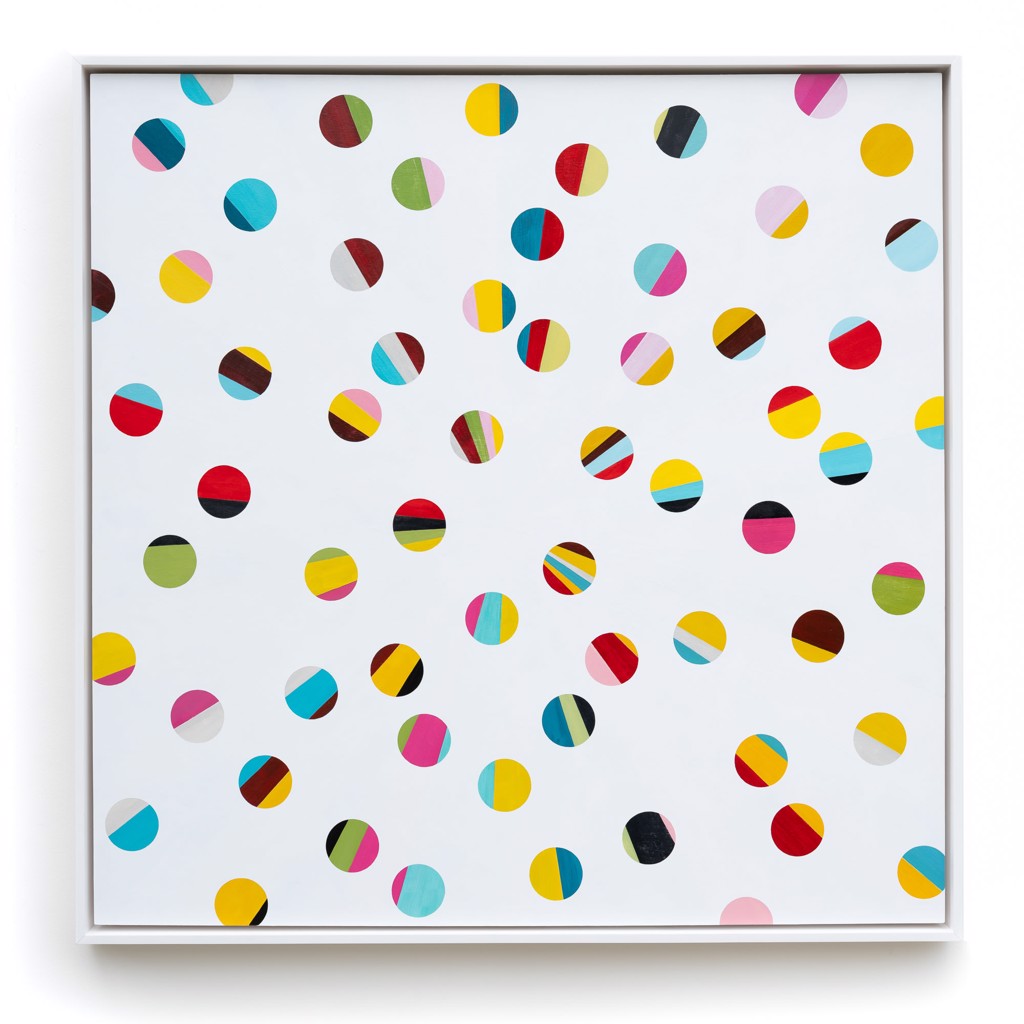 Stripey Dots Random No. 2 by Hana Moore Stripey Dots Random No. 2 by Hana Moore