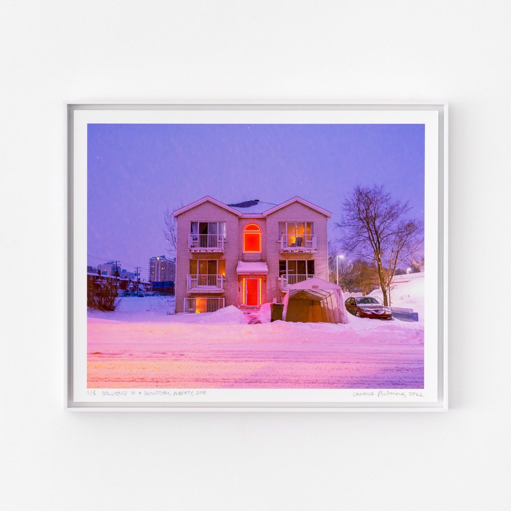 Dollhouse in a snowstorm by Laurence Philomène Dollhouse in a snowstorm by Laurence Philomène