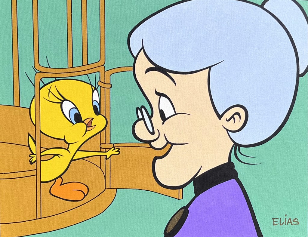 ADAM LISTER アダムリスター 版画 　Tweety トゥイーティー ADAM LISTER アダムリスター 版画 Tweety トゥイーティー RARE