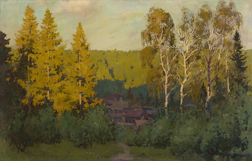 Evening in Zvenigorov by Aleksandr Bykov