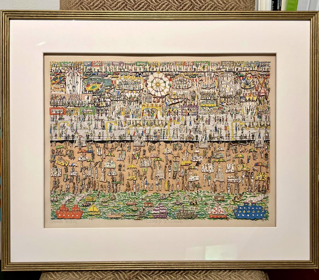 Coney Island by James Rizzi (1950-2011) | Thomas Deans Fine Art