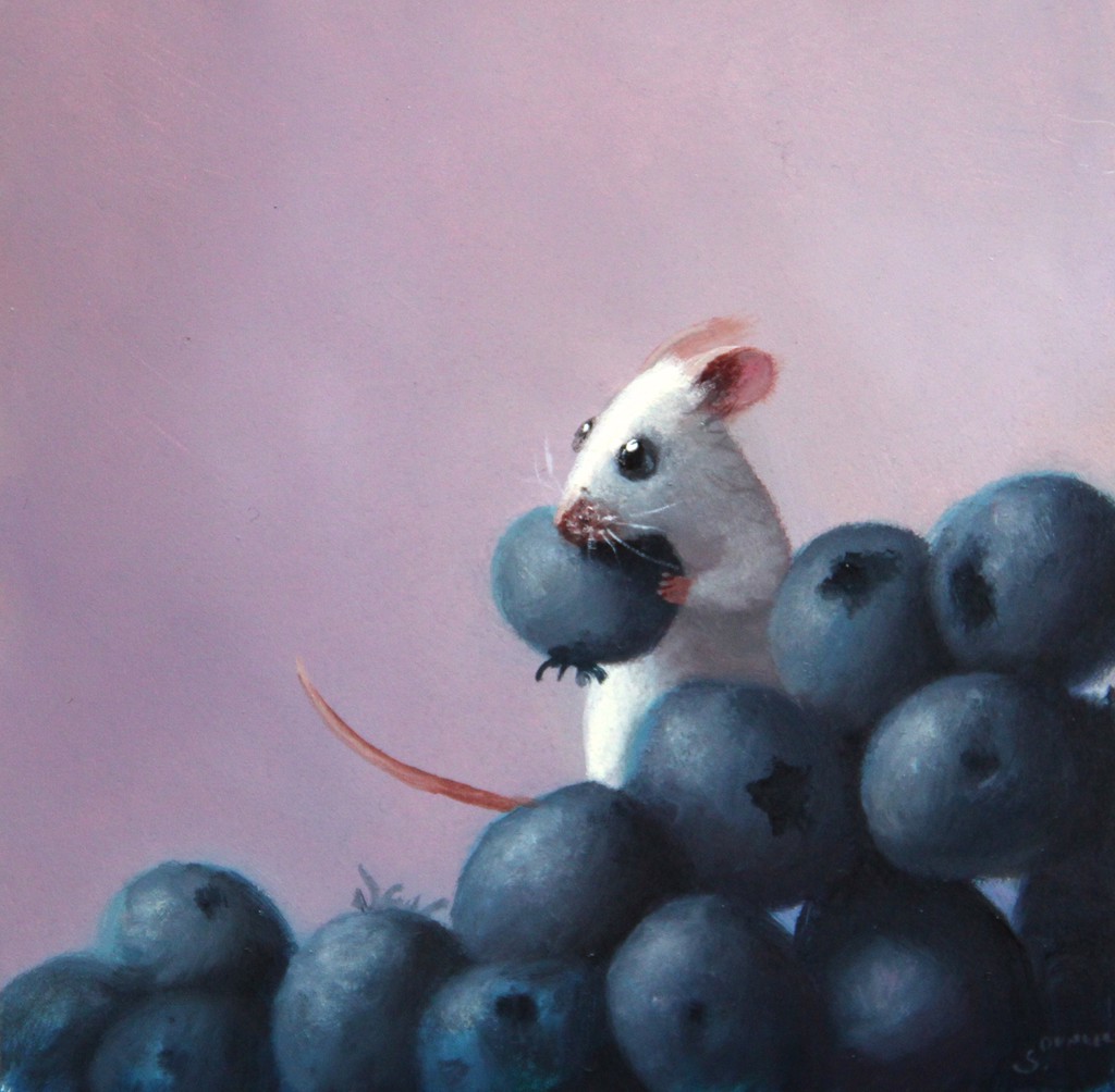Blueberry Dinner by Stuart Dunkel