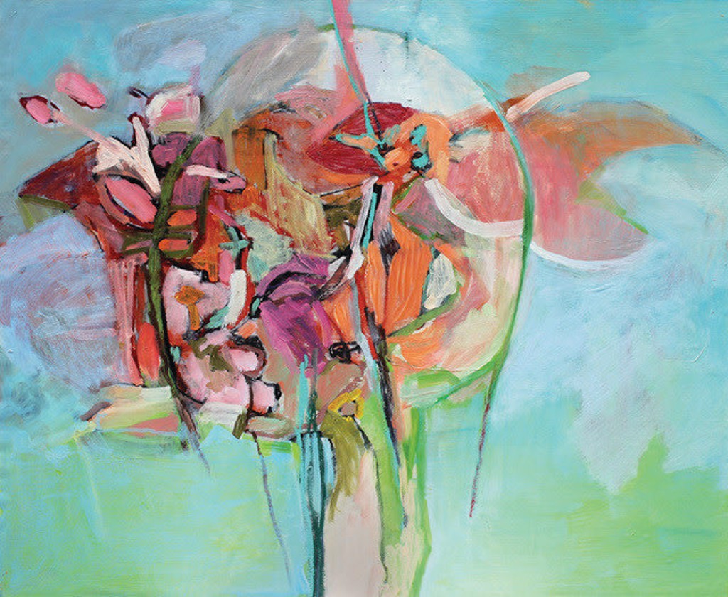 Overcome with Flowers by Liz Leggett