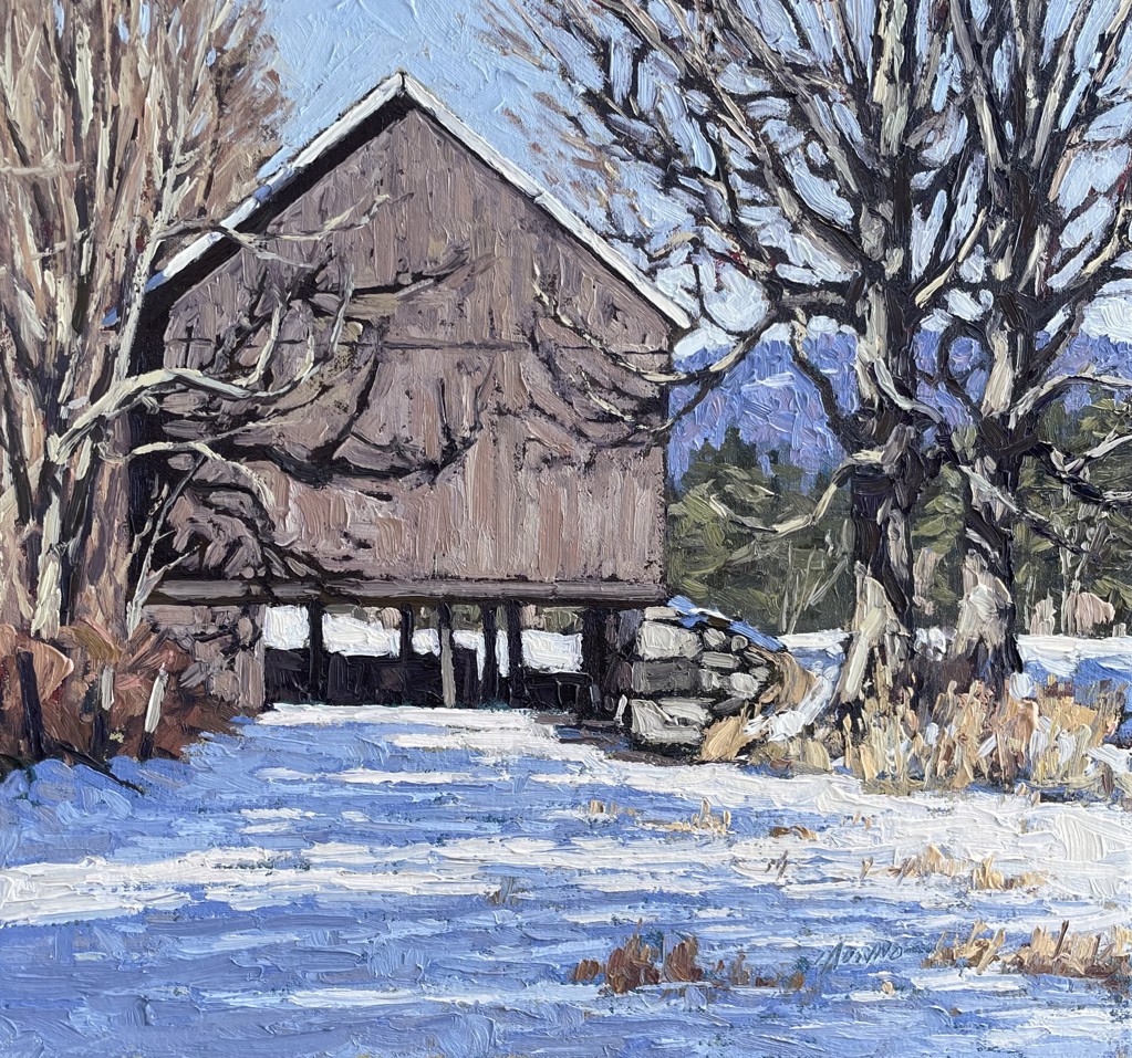 Raised Barn by Jim Laurino | Susan Powell Fine Art