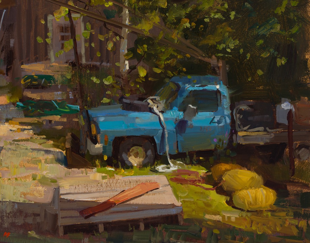 Crane Truck by Aimee Erickson