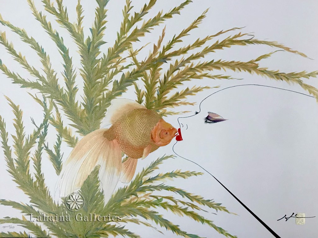 Golden Kiss by Hisashi Otsuka | Lahaina Galleries