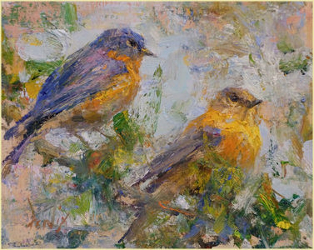 Blue Birds by Derek Penix