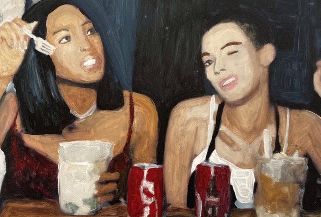 Naomi Campbell and Kate Moss, Takeaway by Christy Powers