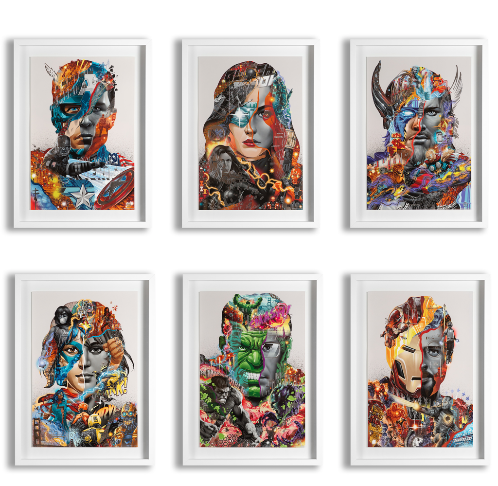 The Avengers (set) by Tristan Eaton