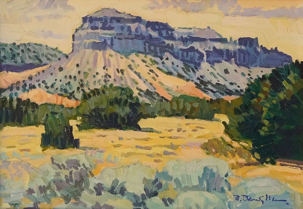 Los Alamos Mesa by Robert Daughters (1929-2013)