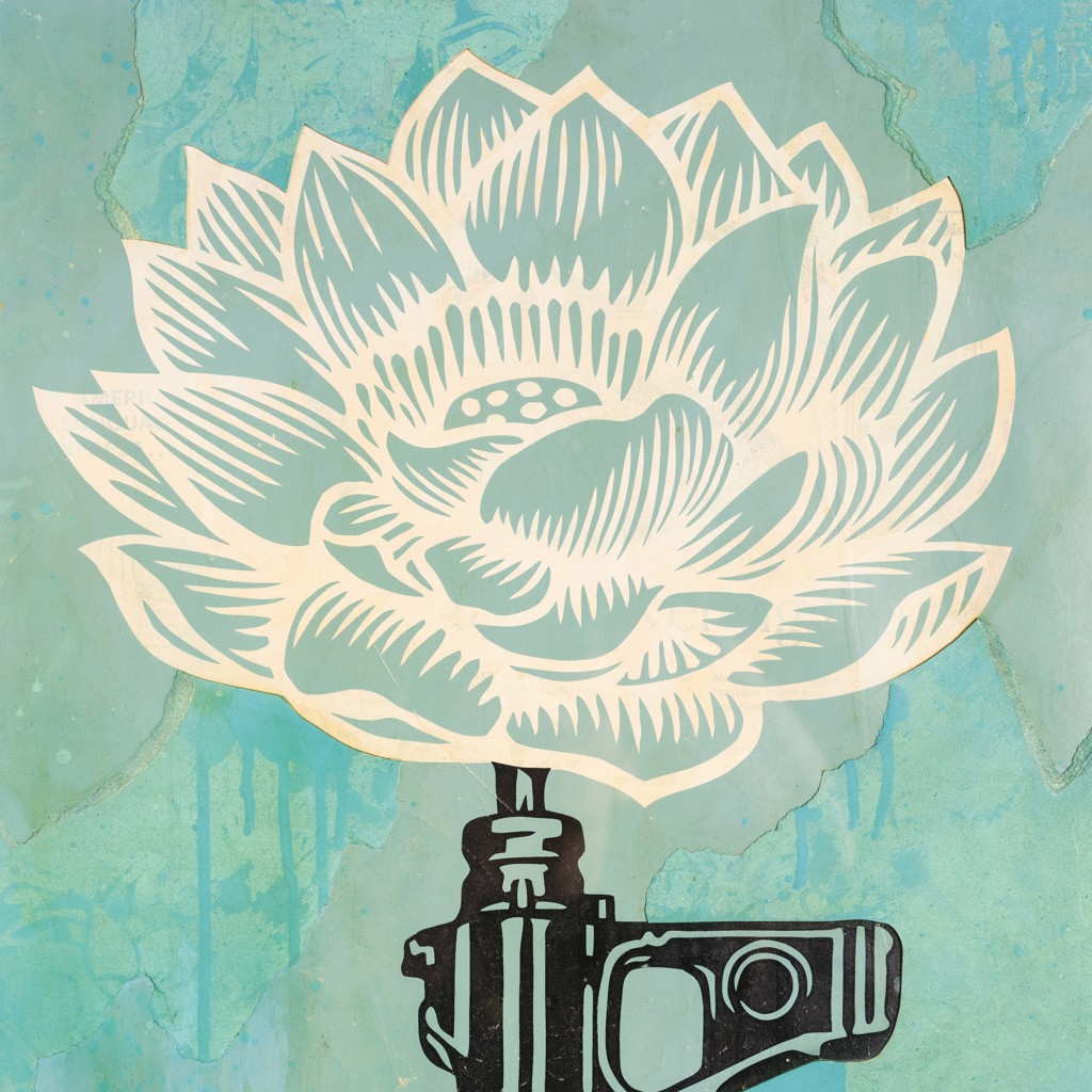 AK-47 Lotus by Shepard Fairey / Limited editions