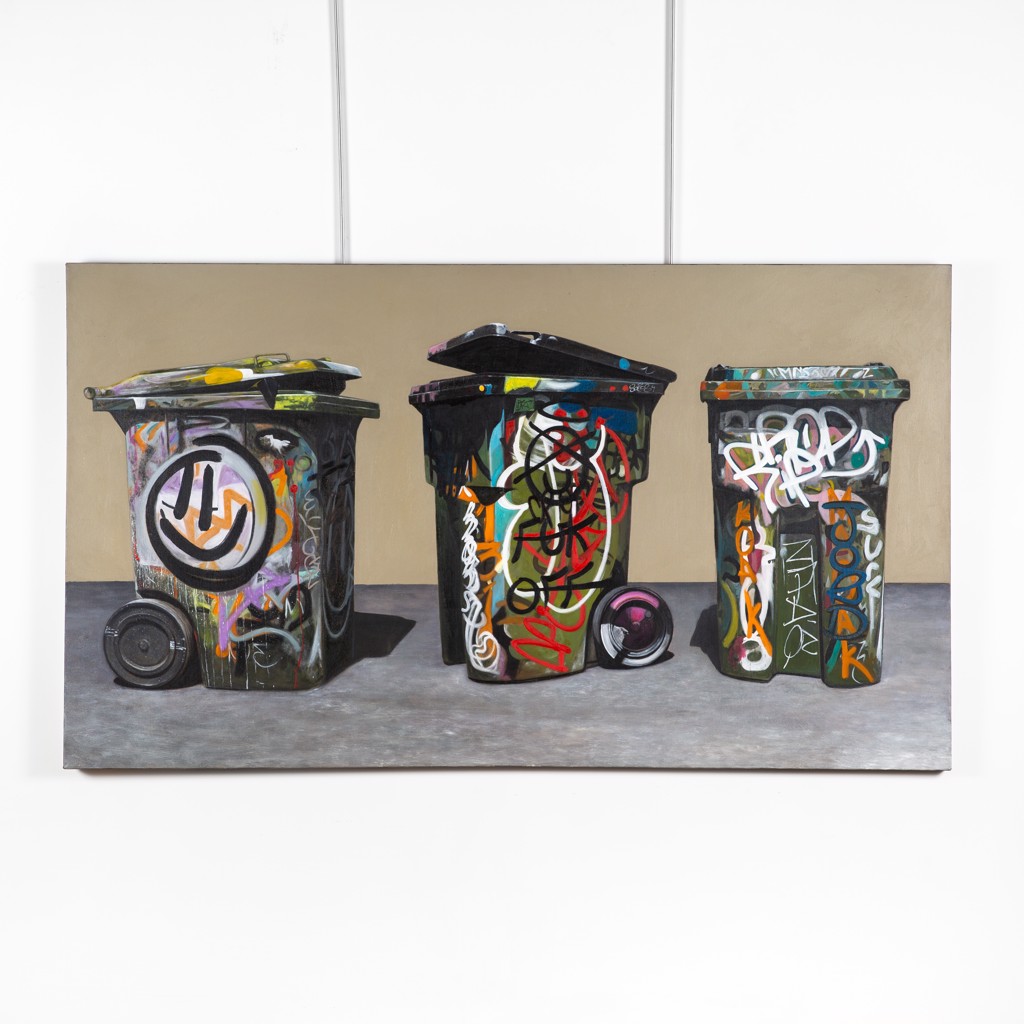 Three trash by Matthew Belval