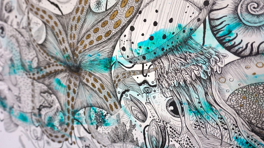 Liquid Universe I by Giulia Ronchetti