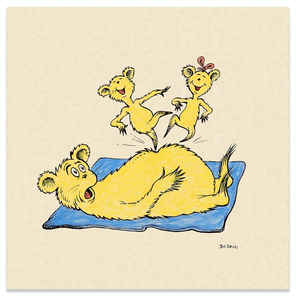 Hop on Pop 60th Anniversary by Dr. Seuss | Anticus - Fine Art