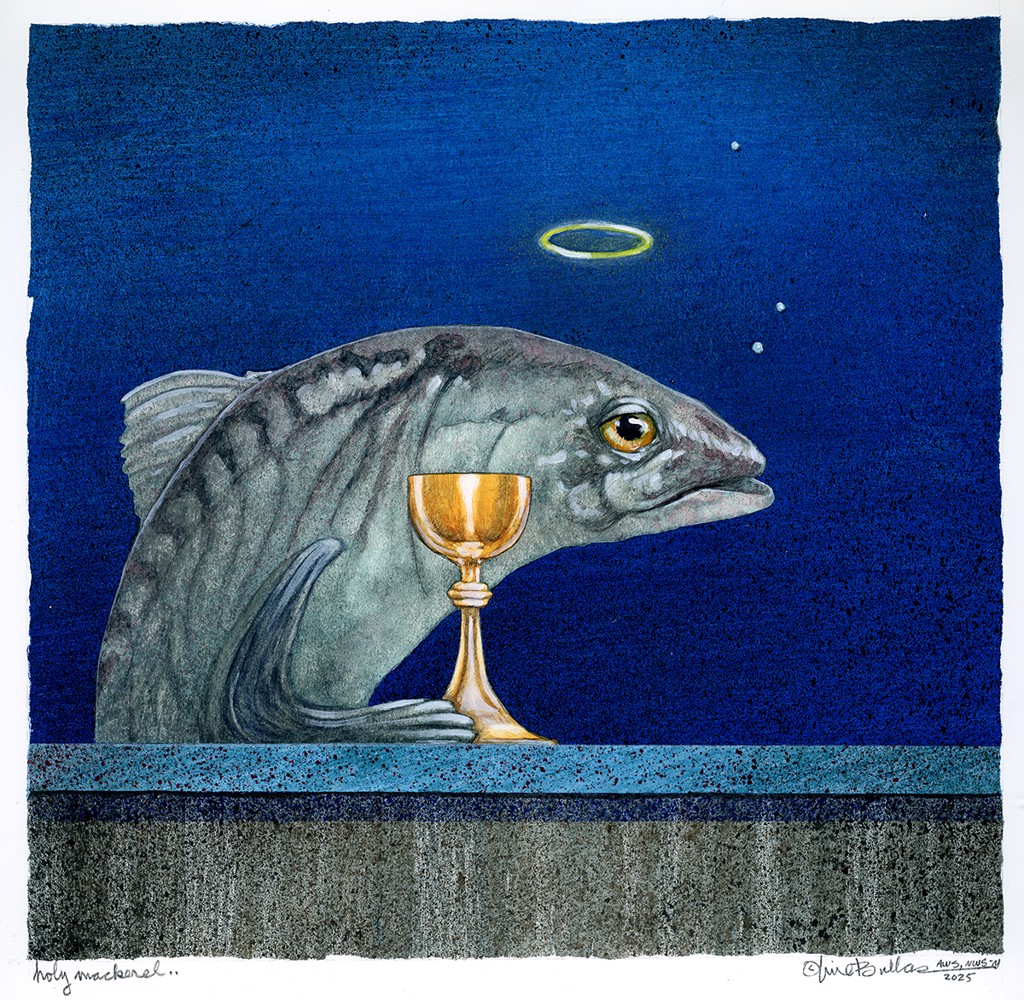 Holy Mackerel by Will Bullas